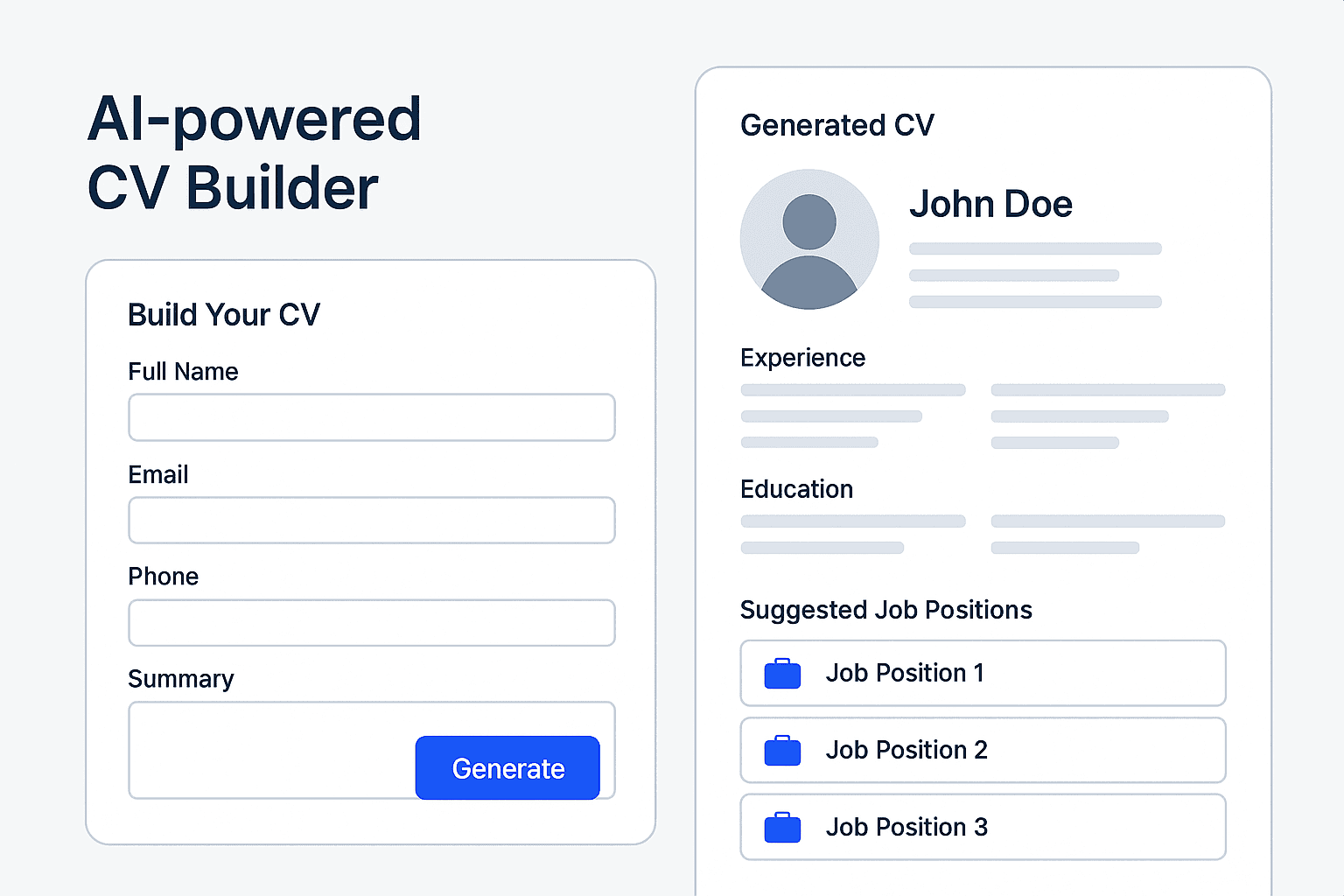 GenAI CV Builder